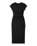 The Twist Stripe Midi - Black