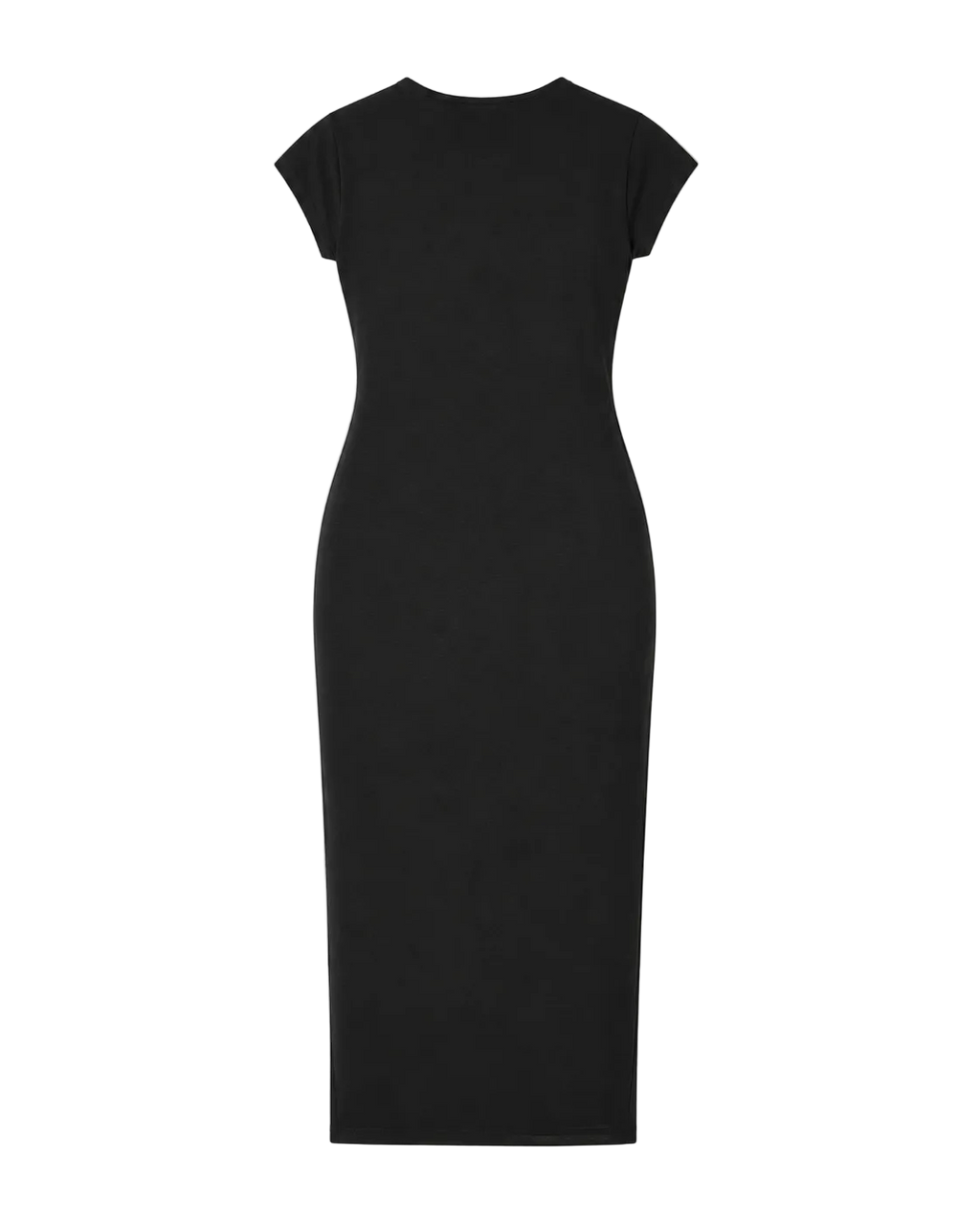 The Twist Stripe Midi - Black