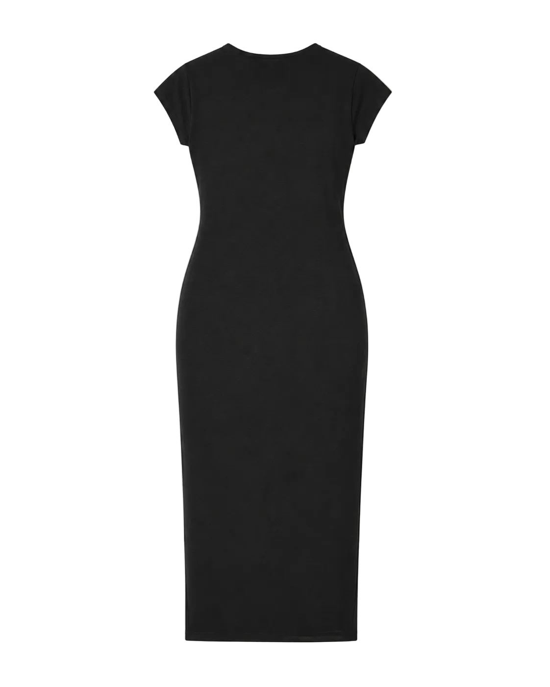 The Twist Stripe Midi - Black